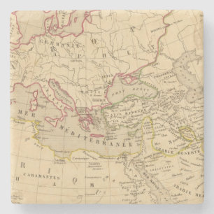 Terre aux trois fils de Noe Stenen Onderzetter