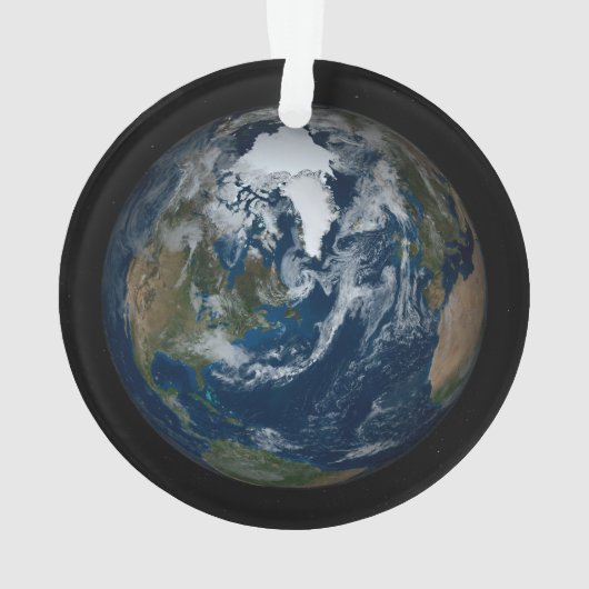 Terre Avec Nuages Et Glace De Mer 2 (dos)