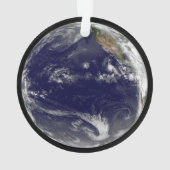 Terre Avec Trois Cyclones Tropicaux Dans Le Pacifi (dos)