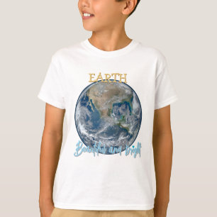 Terre Belle et Lumineuse T-Shirt Enfant Planète
