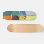Terre colorée de skateboard (Horz)