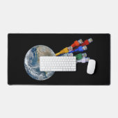 Terre connectée au réseau Ethernet (Clavier et souris)