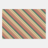 Terre cuite Brun Vert Noir Sur papier aquarelle (Devant 2)