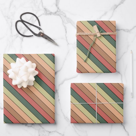 Terre cuite Brun Vert Noir Sur papier aquarelle (Recto)