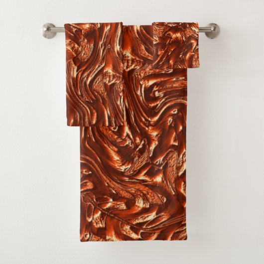 Terre cuite brune texturée (En situation)