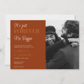 Terre cuite | CasuaI | Fun Wedding Invitations (Devant)