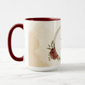 terre cuite tonalité terre fleurie verdure tasse d (Gauche)