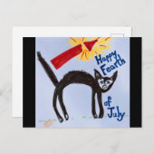 Terre de la carte du 4 juillet (Devant / Derrière)