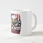 Terre de la Liberté – Mug Patriote Aigle (Devant droit)