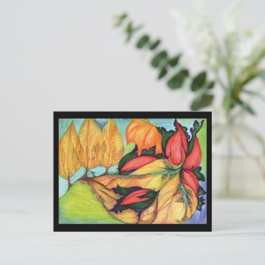 Terre de rêve de carte postale (Debout devant)