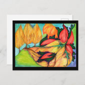 Terre de rêve de carte postale (Devant / Derrière)