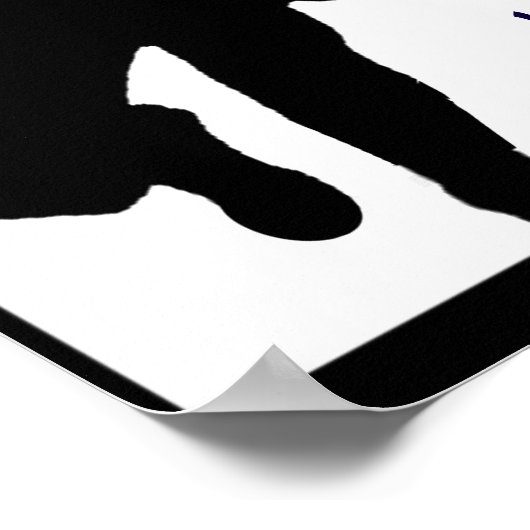 Terre des Libres à cause de la brave affiche (Coin)