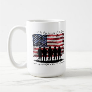 "Terre des Libres à cause de la Brave Mug
