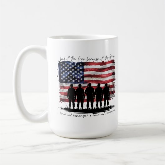 "Terre des Libres à cause de la Brave Mug (Gauche)