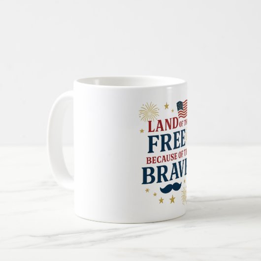 Terre des Libres à cause de la Brave Mug (Devant gauche)