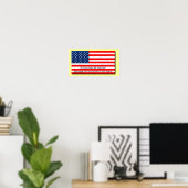 Terre des Libres, Maison des Braves Affiche Imprim (Bureau à domicile)