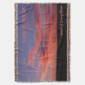 Terre du ciel vivant Jeter la couverture (devant Vertical)