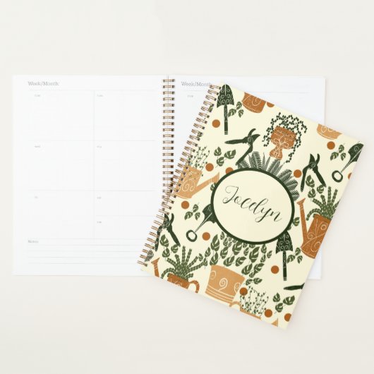 Terre en terre cuite et Plante vert : Amoureux des (Devant avec enveloppe)