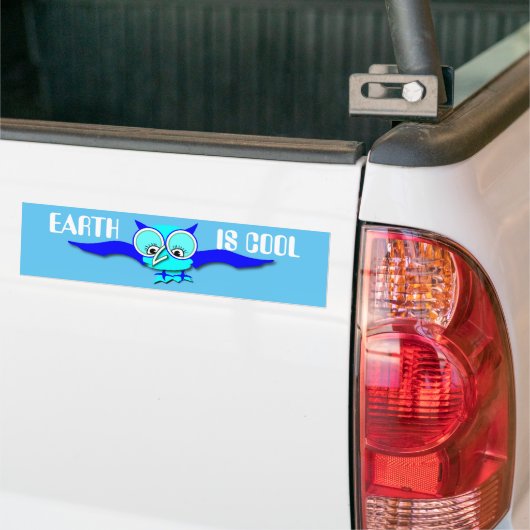 TERRE EST UN Bumper Sticker COOL (Sur camion)