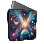 Terre et ses planètes sœurs sur un sac électroniqu (Devant droit)