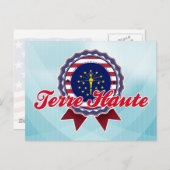 Terre Haute, IN Briefkaart (Voorkant / Achterkant)