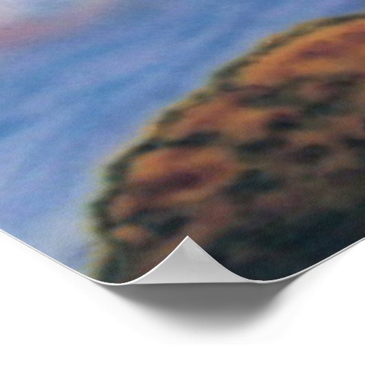 Terre mère par Lisa Iris Poster (Coin)