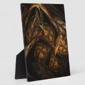 Terre Mère Plaque d'Art Abstrait (Côté)