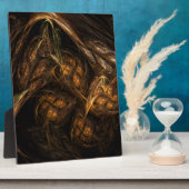 Terre Mère Plaque d'Art Abstrait (Côté)