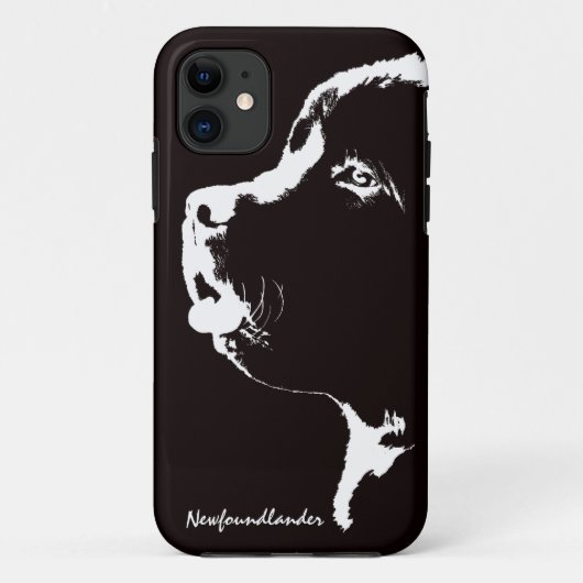 Terre-Neuve IPhone 5 Coque Newfoundland Pup (Dos)