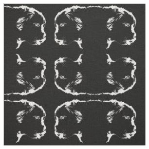 Terre-Neuve Tissu de marionnettes Motif de chien