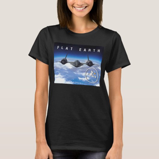 Terre plate SR71 — Tshirt femme (Devant)
