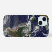 Terre Pleine Avec L'Ouragan Irène Au-Dessus Des Ba (Verso Horizontal)