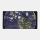 Terre Pleine Montrant Les Tempêtes Tropicales Dans (Recto)