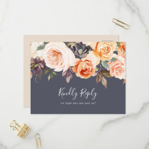 Terre rustique   Menu Violet Choix Carte Postale R