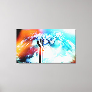 Terre Sainte Croix II Toile enveloppée