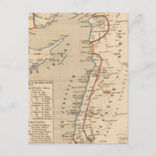 Terre Sainte depuis la deuxieme croisade Briefkaart