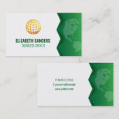 Terre verte | Carte du monde | exécutif (Devant / Derrière)