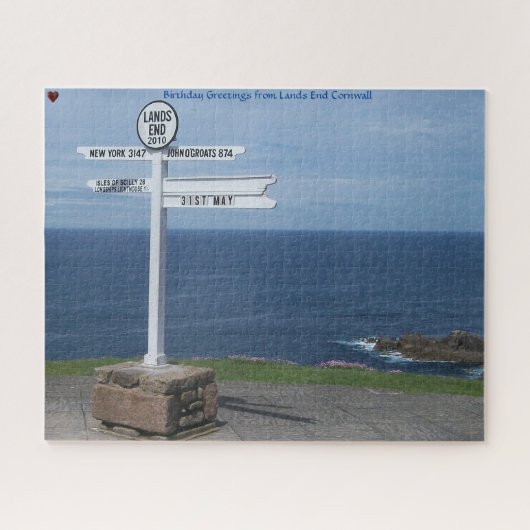 Terres Fin Cornwall Jigsaw Puzzle (Horizontal)