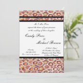 Terres tribales autochtones Faire-part de mariage (Debout devant)