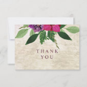 Terreux, cartes de Merci de mariage de (Dos)