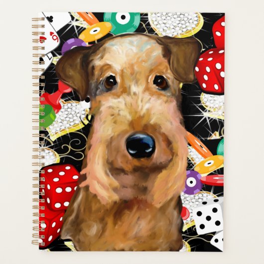 TERRIER AIREDALE        (Devant)
