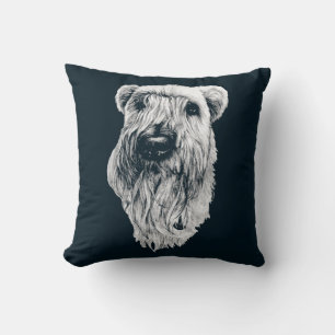 Terrier Coussin Wheaten Terrier Art Cadeaux & Déco