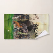 Terrier de chasse allemand (Jagdterrier) (Serviette à main)