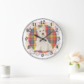 Terrier Écossais Rouquin Horloge (Maison)