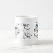 Terrier et tasse de bouledogue (Centre)
