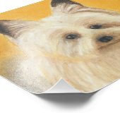 Terrier Foto Afdruk (Hoek)