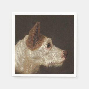 Terrier Hondenhoofd (door James Ward) Servet