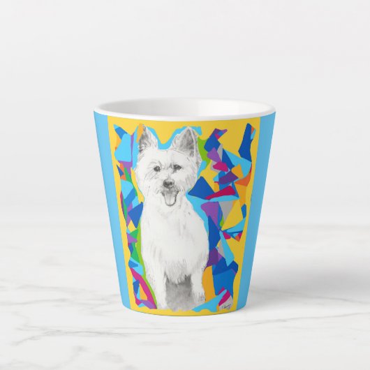 Terrier Latte Mug (Devant)