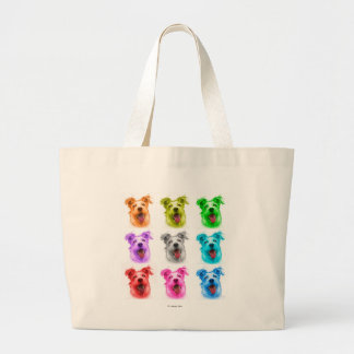 Terrier Mix 2989 - WB Grote Tote Bag