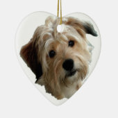 TERRIER MIX KERAMISCH ORNAMENT (Rechts)